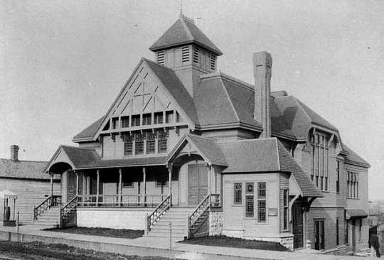 Unity Church, Wabasha and Summit, St. Paul, ca. 1890.