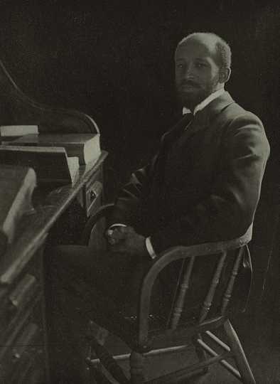 Black and white photograph of W.E.B. Du Bois, undated.