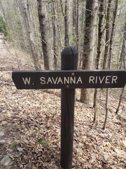 Sign within Savanna Portage State Park, 2018. Photograph by Jon Lurie; used with the permission of Jon Lurie.