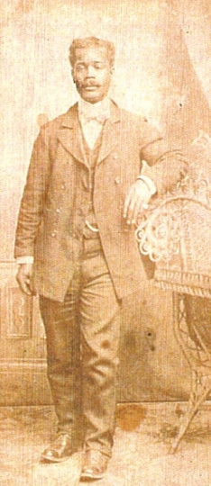 Black and white photograph of John Frank Wheaton, c.1900.