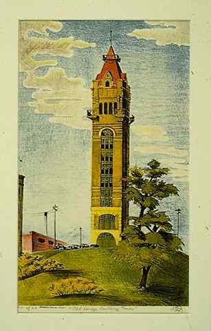 Old Savage Building Tower