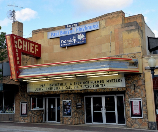 Exterior of the Chief Theatre