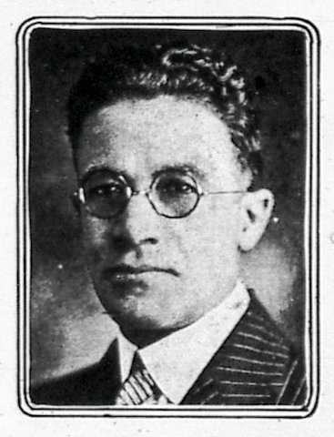 Black and white photograph of William T. Francis, from Northwestern Bulletin Appeal, November 1, 1924.