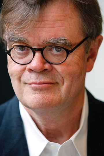 A Prairie Home Companion’s founder and longtime host, Garrison Keillor. Photograph by Prairie Home Productions, 2009.