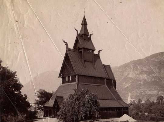 Hopperstad Church (Norway) after restoration