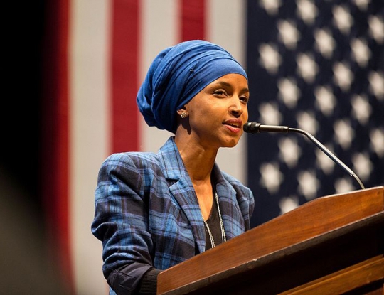 Photograph of Ilhan Omar