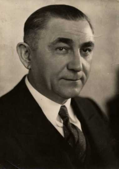 Black and white photograph of Dr. Moses Barron, c.1930.