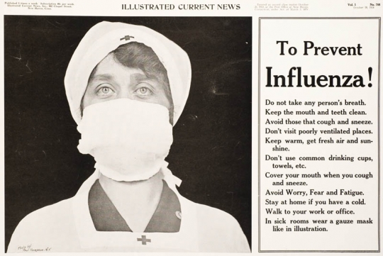 Influenza awareness poster