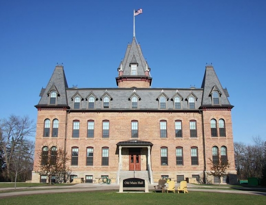 Photograph of Old Main Hall