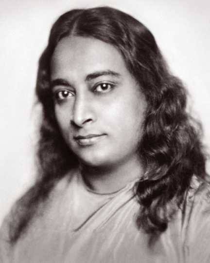 Portrait of Paramahansa Yogananda, a Hindu spiritual leader and teacher of priya yoga, ca. 1920.