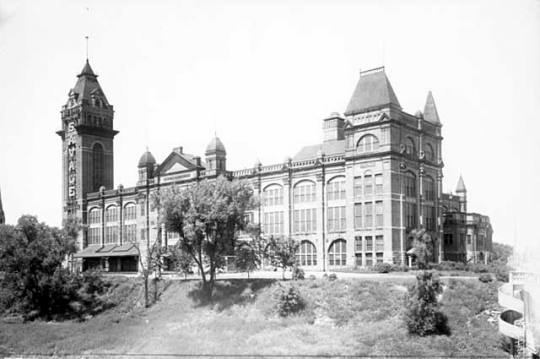 Exposition Building, Central Avenue and Prince Street, Minneapolis