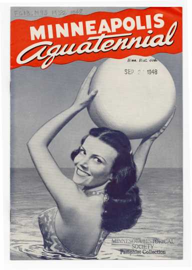 1948 Aquatennial promotional pamphlet cover