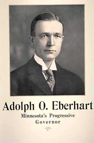 Adolph O. Eberhart, Minnesota's Progressive Governor