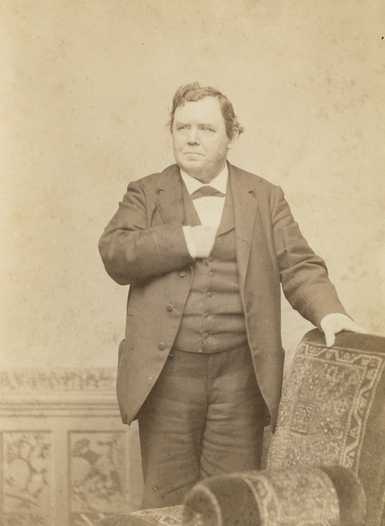 Black and white photograph of Ignatius Donnelly, c.1885.