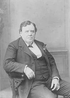 Black and white photograph of Ignatius Donnelly, 1888. 
