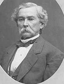 Black and white photograph of former Territorial Governor Willis Gorman, c.1872.