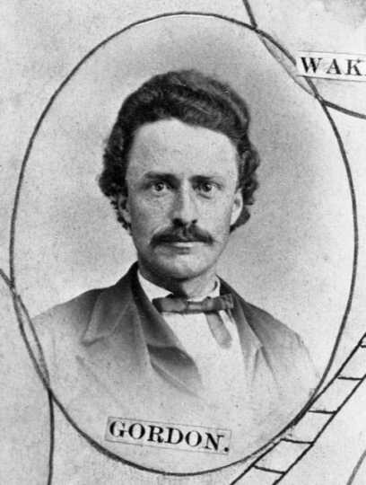 Black and white photograph of Hanford L. Gordon, c.1867.