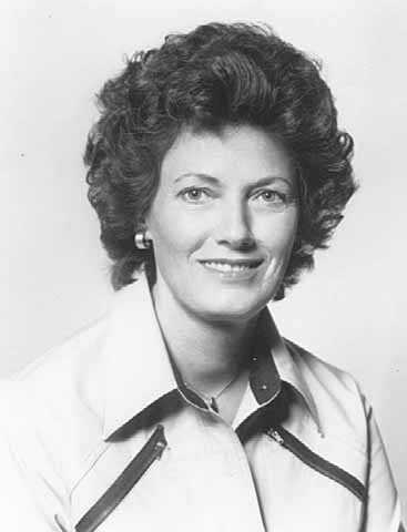 Black-and-white photograph of Lola Perpich, wife of Minnesota governor Rudy Perpich, c.1978.