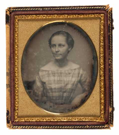 Daguerreotype of Mary Elizabeth Bronson