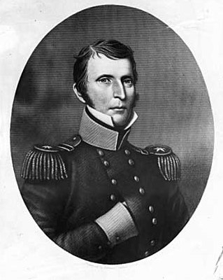 Black and white portrait of Lieutenant Colonel Henry Leavenworth, c.1820.