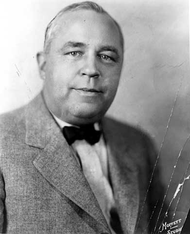 Black and white portrait of Wilbur Burton Foshay, 1929.