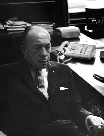 Portrait of Governor Karl Rolvaag, ca. 1965.