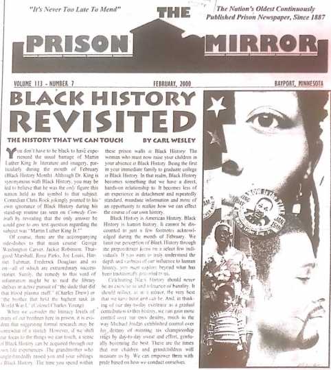 Cover of the Prison Mirror